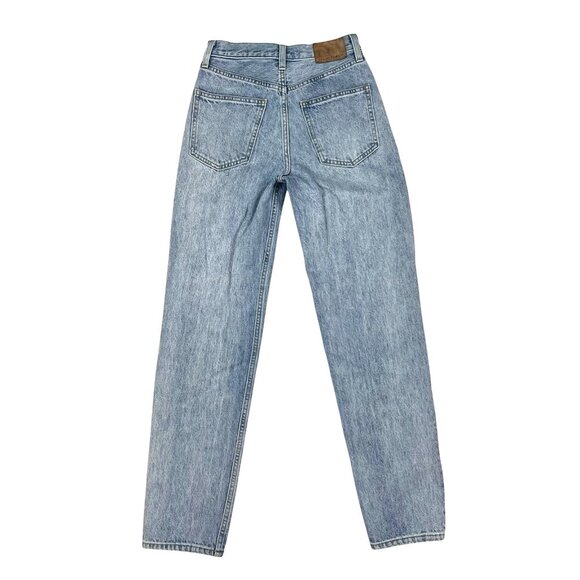 Denim Forum The Boyfriend High Rise Loose Jeans Size 23 Button Fly 9 Yrs Blondie - Picture 5 of 13